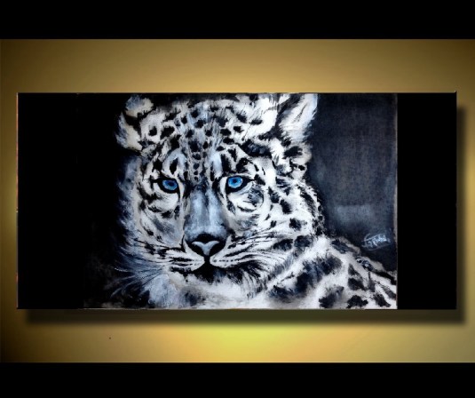 oil painting by trinath Sen with illustrative wall frame