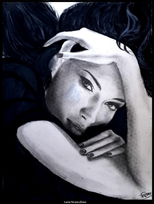 those eyes_ sketch by rainNsunshine - frame